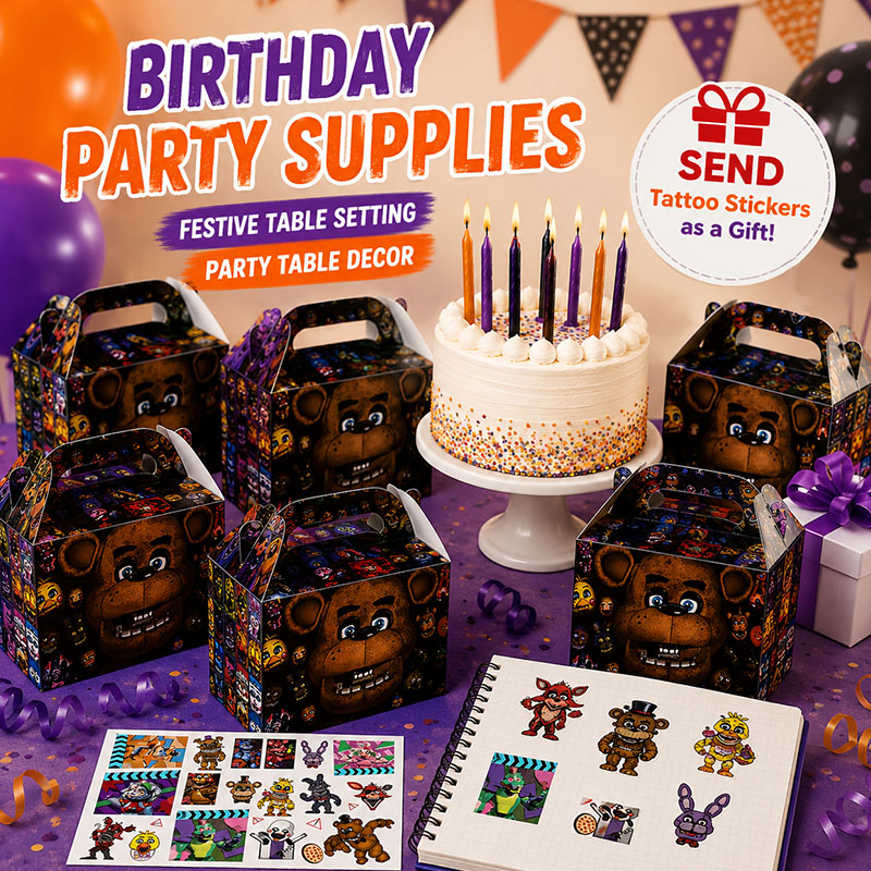 Party Games At Wedding - Five Nights At Freddy's Themafeest Favor