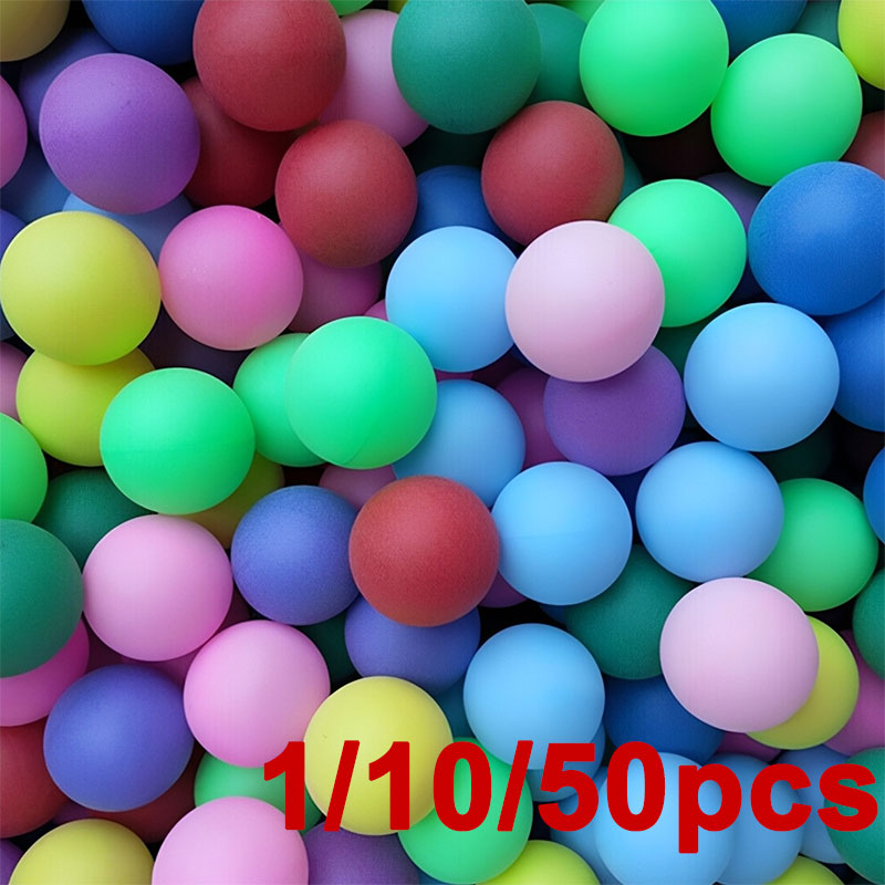 Party Games Jenga - Tafeltennisballen, willekeurige kleuren, voor doe-het-zelfprojecten en