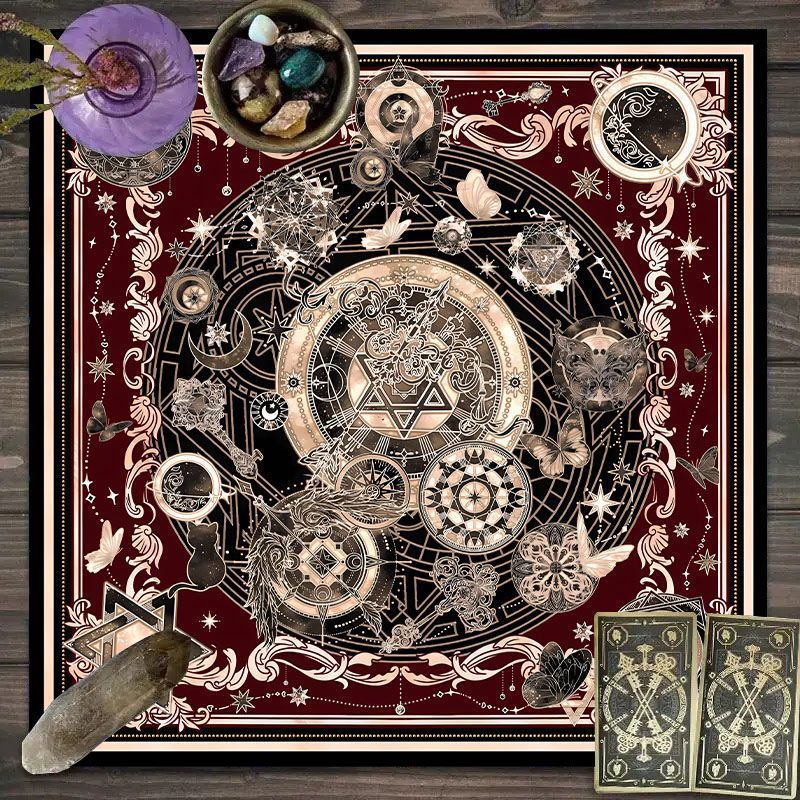 Zodiac Party Games - Zodiac Patroon Tarot Doek - Zon