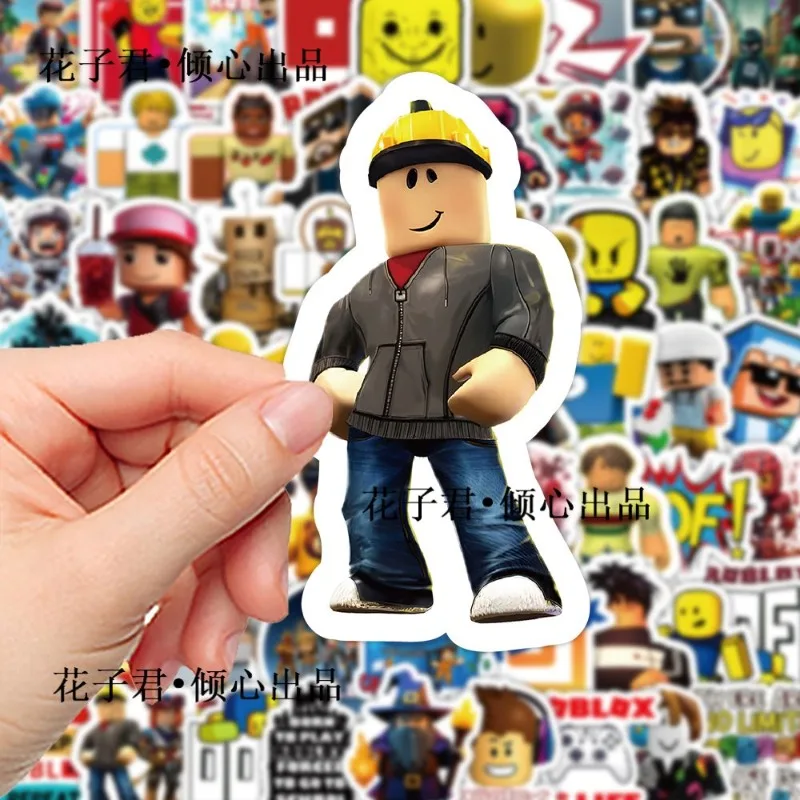 Party Games In Roblox - Nieuwe Robloxs-perifere stickers Creatieve cartoonspelkarakters Waterdichte