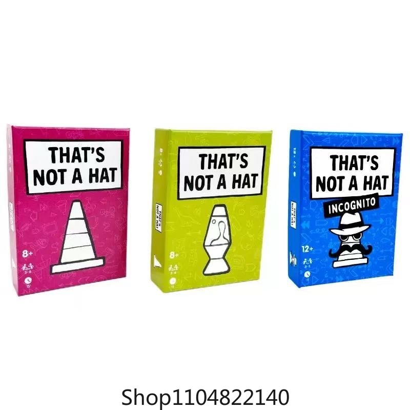Party Games Indoor - Uniek dat is geen hoed Happy
