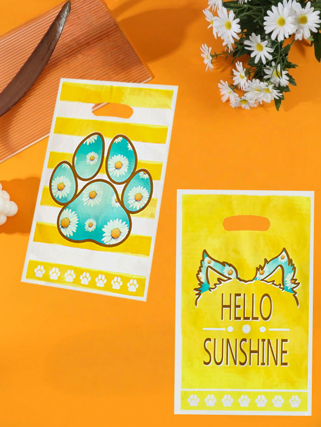 Party Games At Wedding - 20 stuks/40 stuks hondenpootpatroon, Hello Sunshine