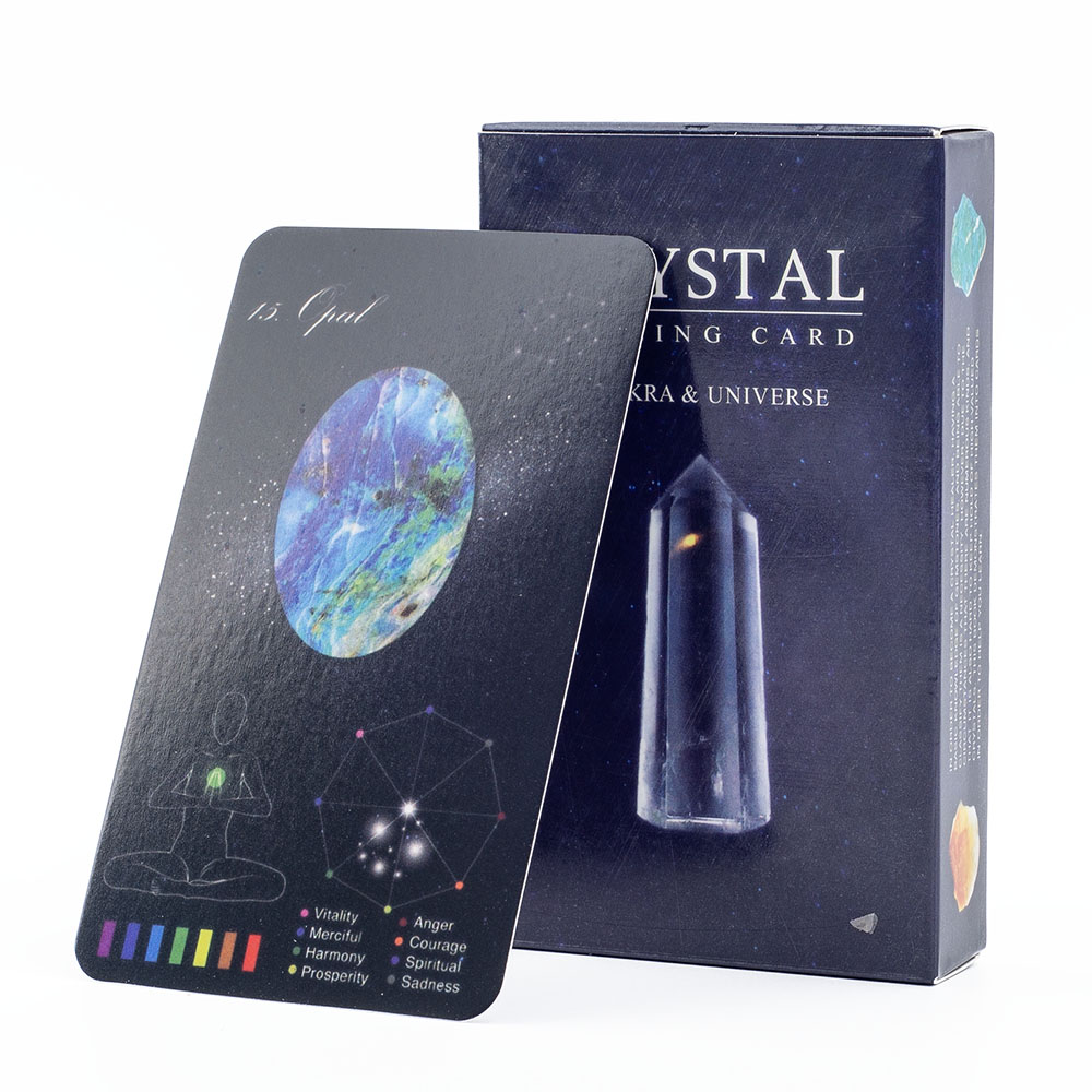 Zodiac Party Games - Kristallen Healing Cards 60-Card Deck met
