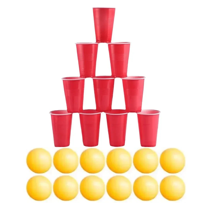 Party Games Jenga - Blauw Rood 6 Combinaties 12 stuks