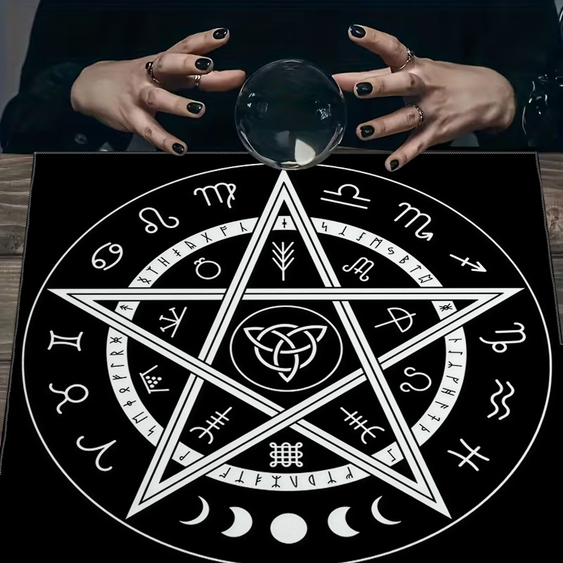 1 stuk tarot-tafelkleed met pe - Zodiac Party Games recensie en prijs