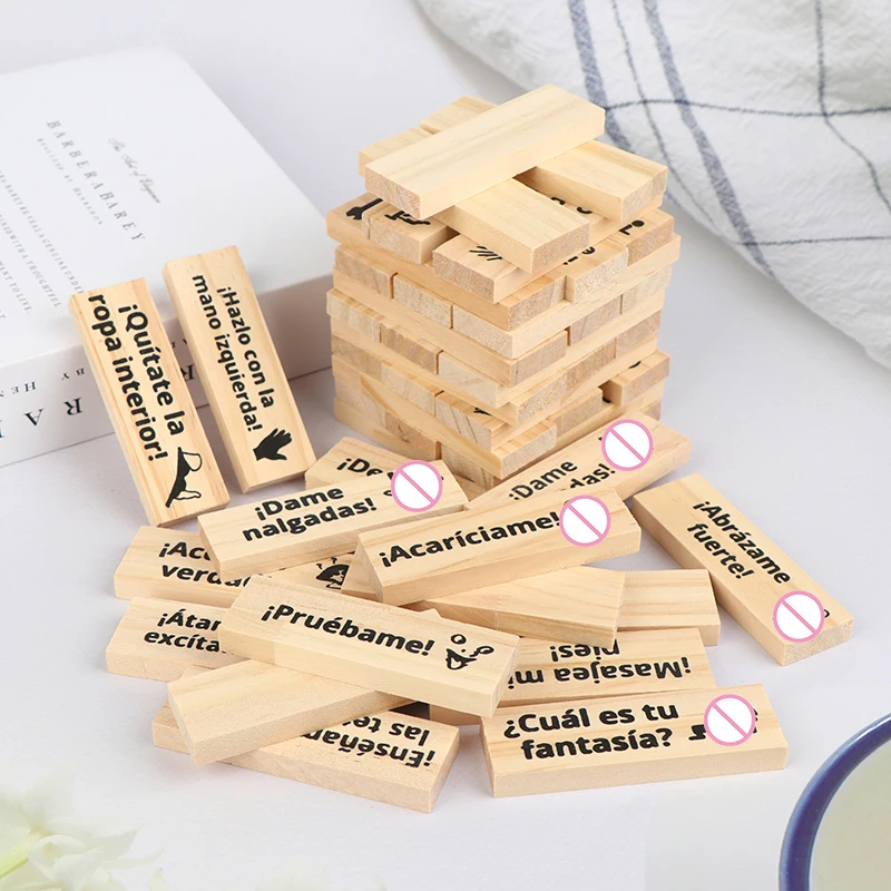Nieuwe 48-delige bouwstenen vo - Party Games Jenga recensie en prijs