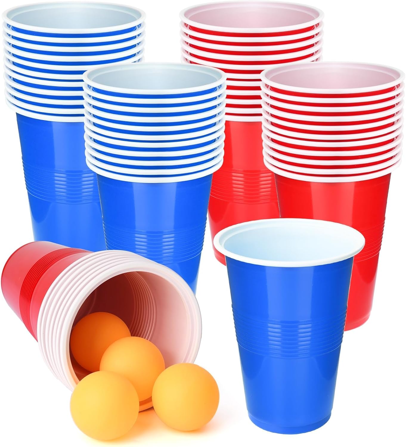 Bierpongspelset 24 stuks 16 Oz - Party Games Jenga recensie en prijs